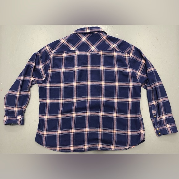 Jachs Girlfriend Flannel Snap Button Down Shirt Women’s Size XXL - Picture 2 of 5